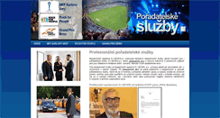 Desktop Screenshot of poradatelske-sluzby.cz